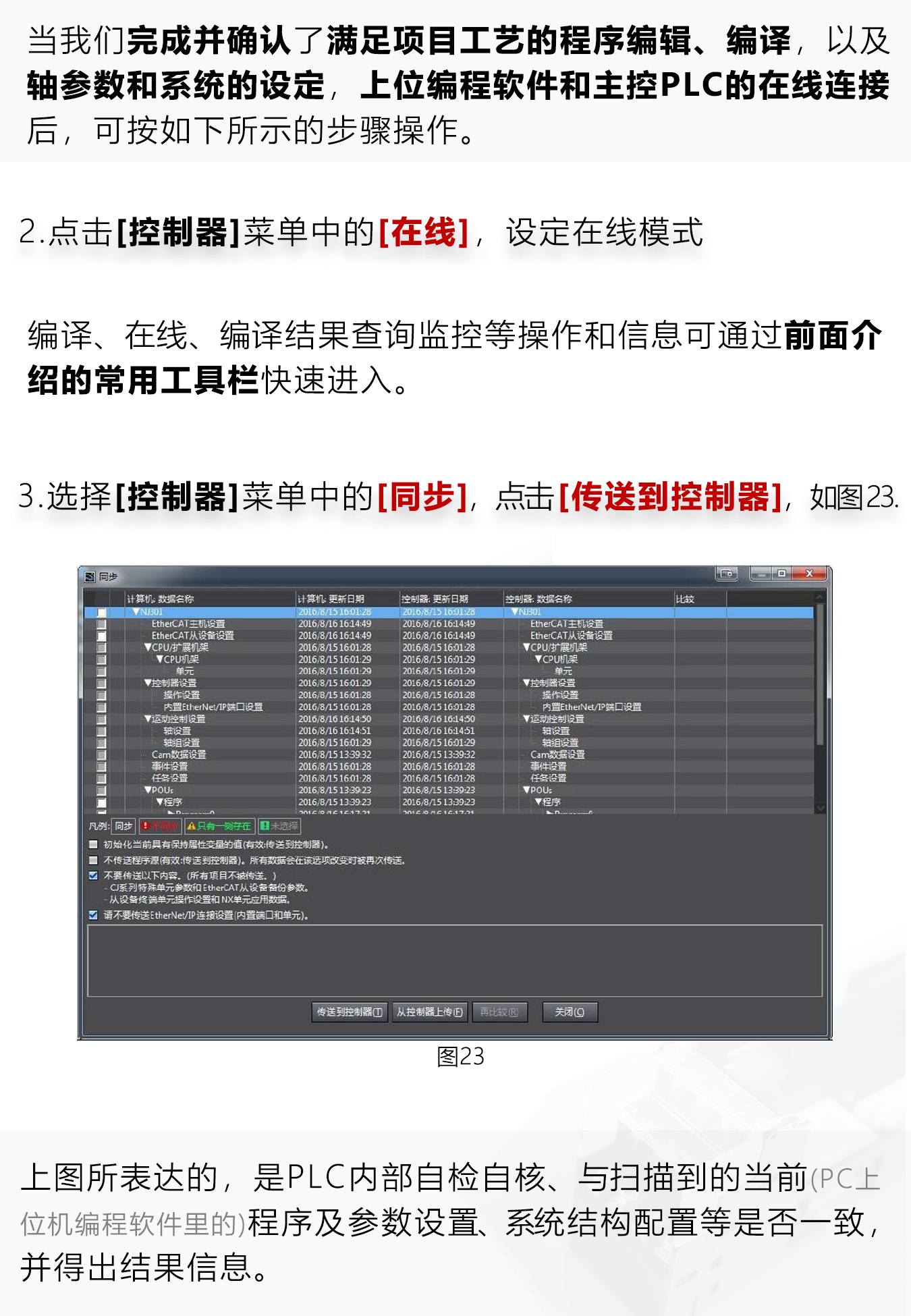 研控E总线驱动器与欧姆龙PLC主站连接